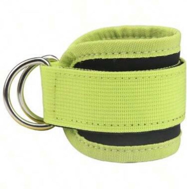 Ankle Straps - Verstelbare gevoerde straps met metalen ring voor kabel workouts