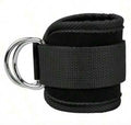 Ankle Straps - Verstelbare gevoerde straps met metalen ring voor kabel workouts.