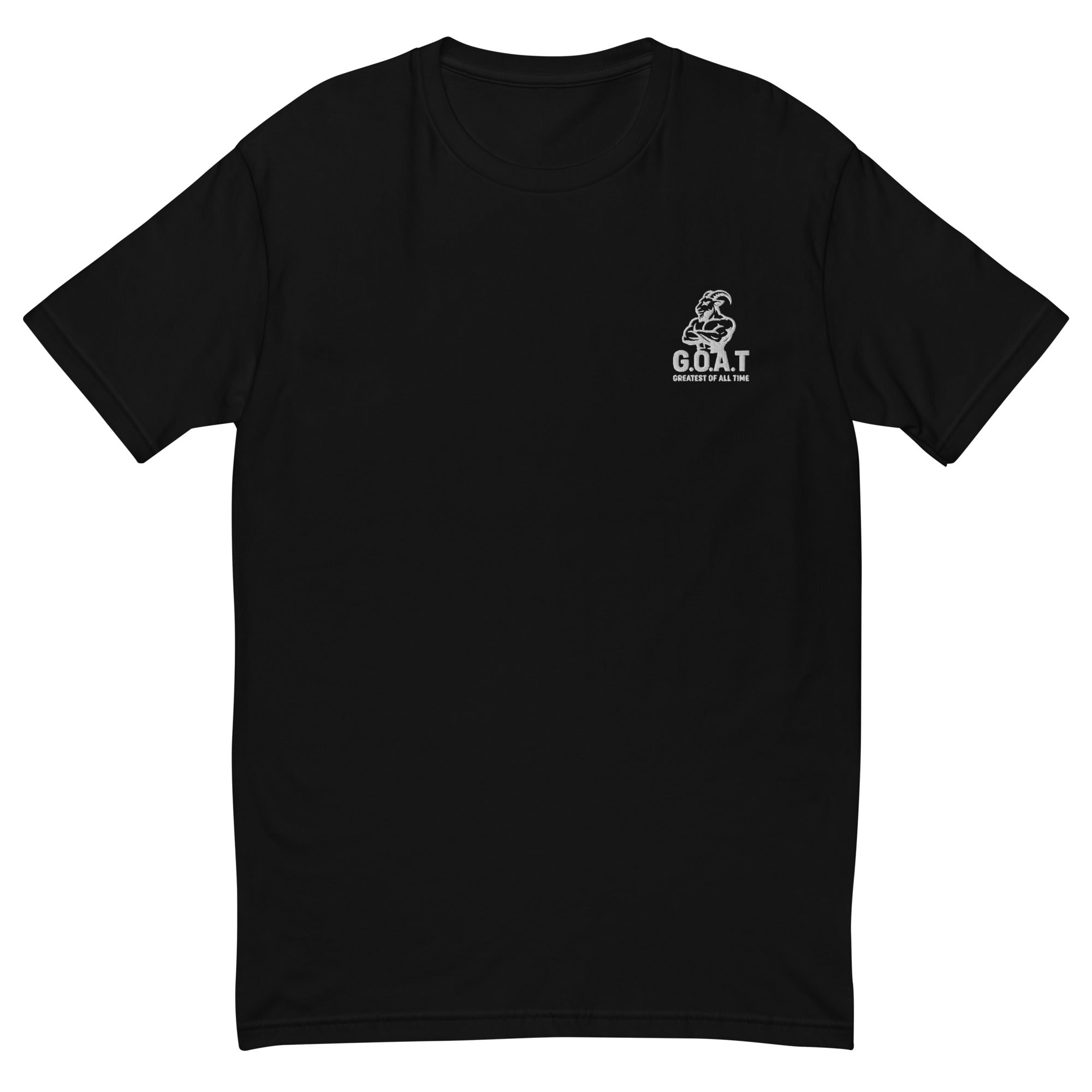 G.O.A.T Origins Fitted T-Shirt - Embroidered Logo