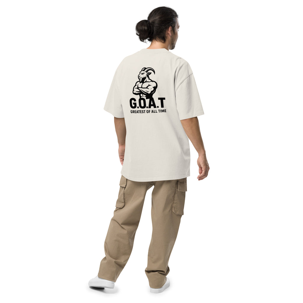 G.O.A.T Origins - Oversized faded t-shirt