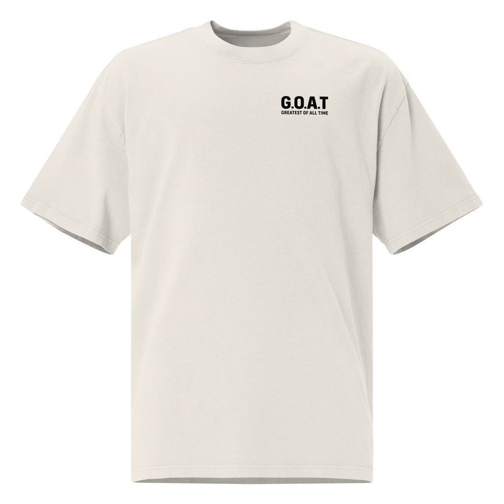 G.O.A.T Origins - Oversized faded t-shirt