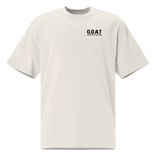 G.O.A.T Origins - Oversized faded t-shirt